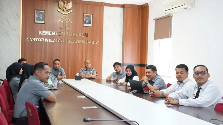 Kanwil Kemenkum Sulbar Dukung Uji Kompetensi JFT Peraturan Perundang-undangan