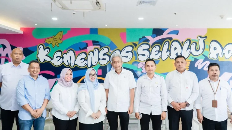 Kadinsos Mateng Perjuangkan Program SR dalam Pertemuan dengan Wamensos RI