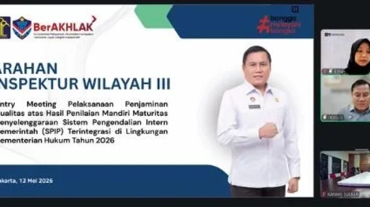 Kanwil Kemenkum Sulbar Dorong Penguatan SPIP Terintegrasi