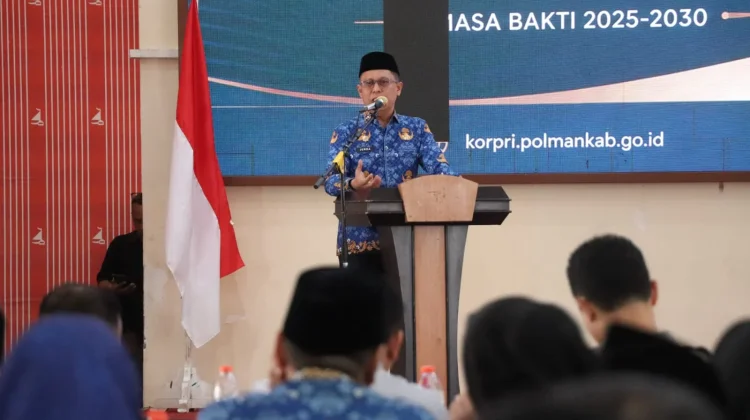KORPRI Polman Resmi Dilantik, Sekda Sulbar Harap Perkuat Profesionalisme ASN