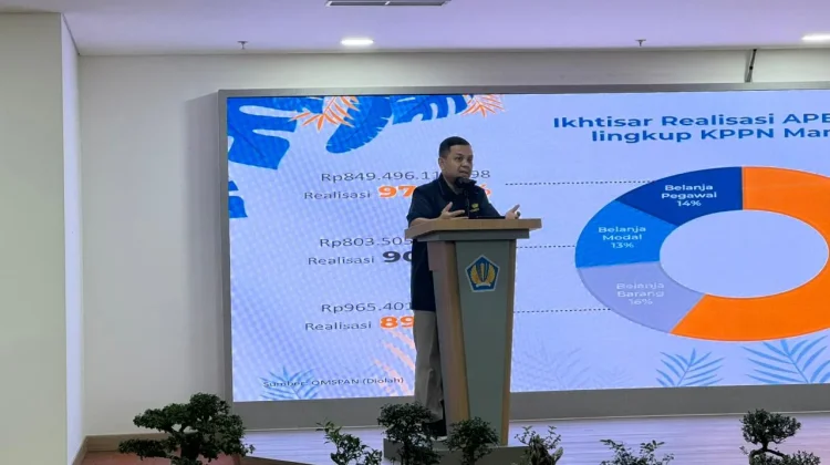 Realisasi APBN 2025 Lingkup KPPN Mamuju Capai 96,04 Persen