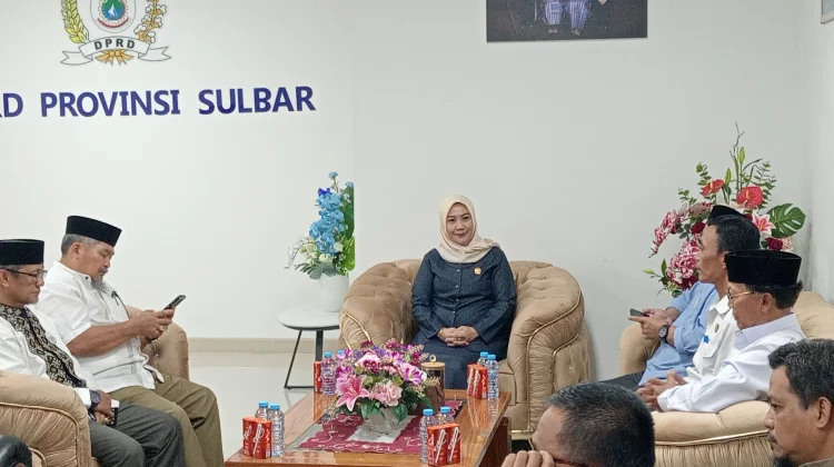 Wakil Ketua DPRD Sulbar Terima Kunjungan Imam mesjid, Bahas Pengelolaan Masjid