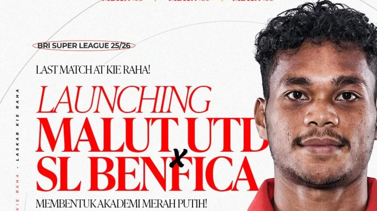 Malut United Gandeng Benfica Bangun Akademi Merah Putih