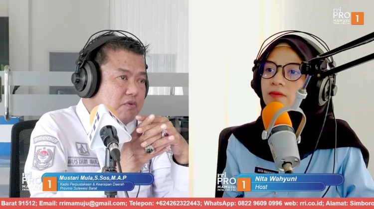 Tingkatkan Minat Baca, Perpusip Sulbar Gelar Lomba Resensi Buku Tingkat SMP dan SMA