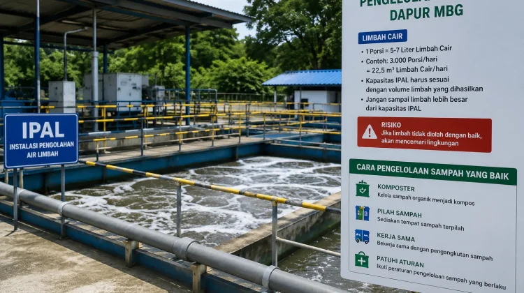 DLH Sulbar Ingatkan Pengelolaan Limbah MBG Harus Sesuai Kapasitas IPAL
