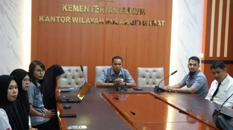 Kanwil Kemenkum Sulbar Mutakhirkan Data Disiplin Pegawai, Jaga Integritas