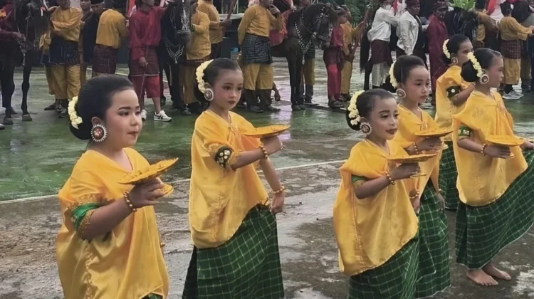 Anak TK Tampilkan Tari Parromai di Mandar Culture Festival