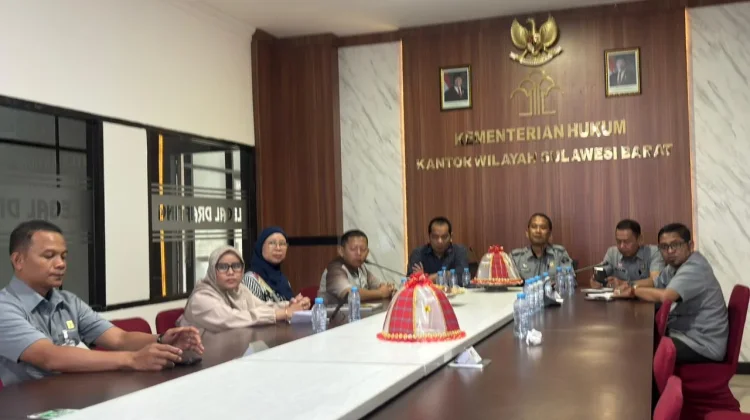 Kanwil Kemenkum Sulbar Perkuat Pengawasan Notaris di Sulawesi Barat