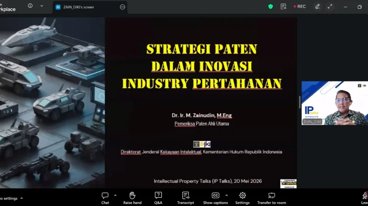 Kemenkum Sulbar Dukung Strategi Paten Produk Inovasi Industri Pertahanan