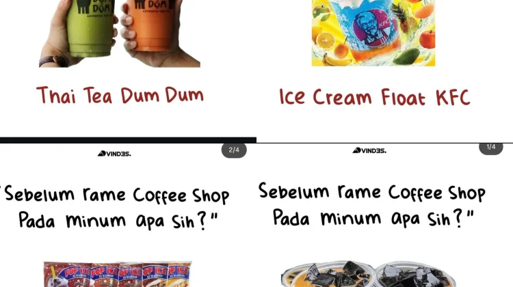 Minuman sebelum Era Coffee Shop