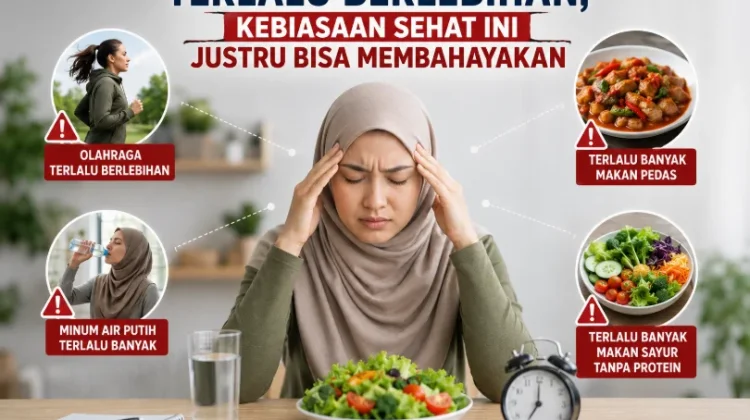 Terlalu Berlebihan, Kebiasaan Sehat Ini Justru Bisa Membahayakan