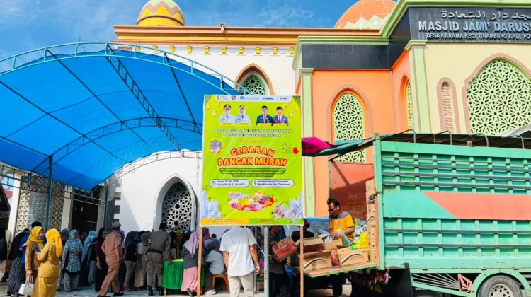 Pasar Murah Karama Diserbu, Harga Pangan Lebih Terjangkau
