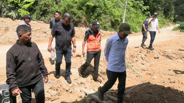 Pemkab Polman Gerak Cepat Tangani Longsor Matangnga