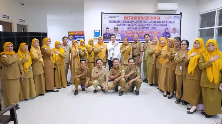 Visitasi Penilaian RSUD Sulbar Fokus Pemenuhan Standar Layanan Kesehatan