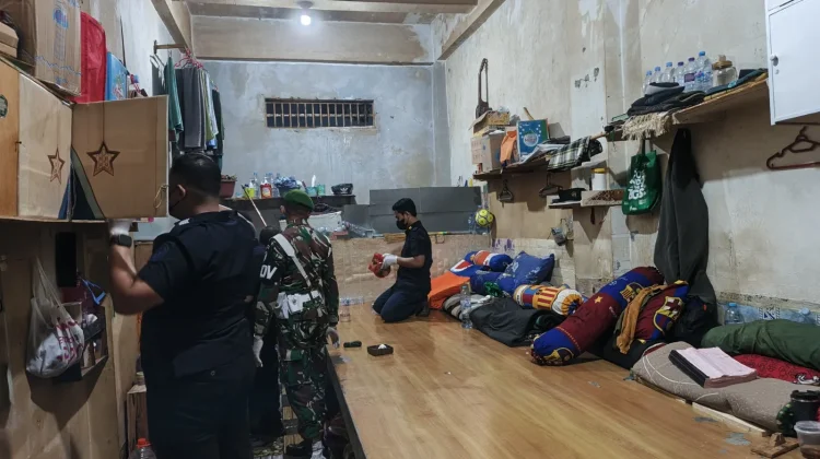 Rutan Mamuju Bersama APH Perketat Razia Narkoba