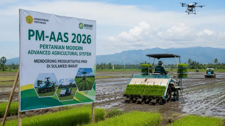 PM-AAS 2026 Siap Dongkrak Produktivitas Padi di Sulbar