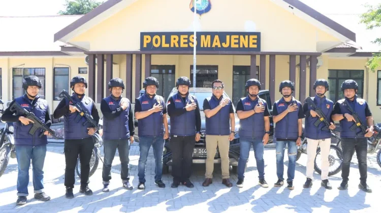 Polres Majene Launching Tim URC, Siap Tangani Gangguan Kamtibmas