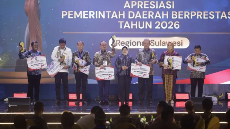 Pemprov Sulbar Raih Penghargaan Provinsi Terbaik Penurunan Pengangguran