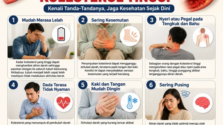 Waspada Kolesterol Tinggi, Kenali Gejala dan Penyebabnya