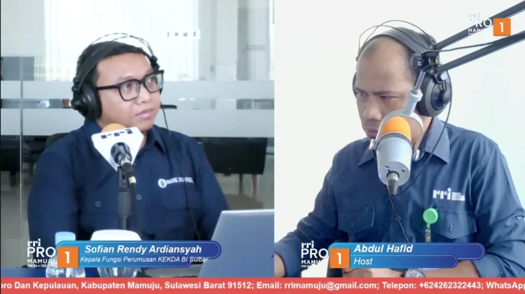 BI Sulbar Dorong UMKM Terhubung dengan Fasilitas Perbankan