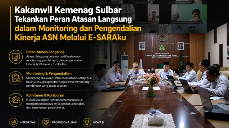 Kakanwil Kemenag Sulbar Tekankan Optimalisasi E-SARAku