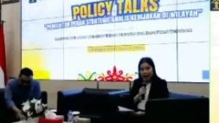 Kemenkum Sulbar Ikuti Policy Talks, Dorong Analis Kebijakan Berbasis Data