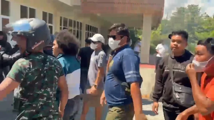 Polresta Mamuju akan Proses Hukum Pelaku Pemukulan Polisi saat Amankan Demo