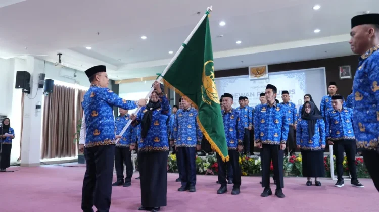 Sekda Sulbar Kukuhkan KORPRI Mateng, Dorong ASN BerAKHLAK