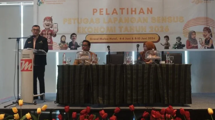 Pelatihan Sensus Ekonomi 2026, Wabup Mamuju Tekankan Integritas Petugas Sensus