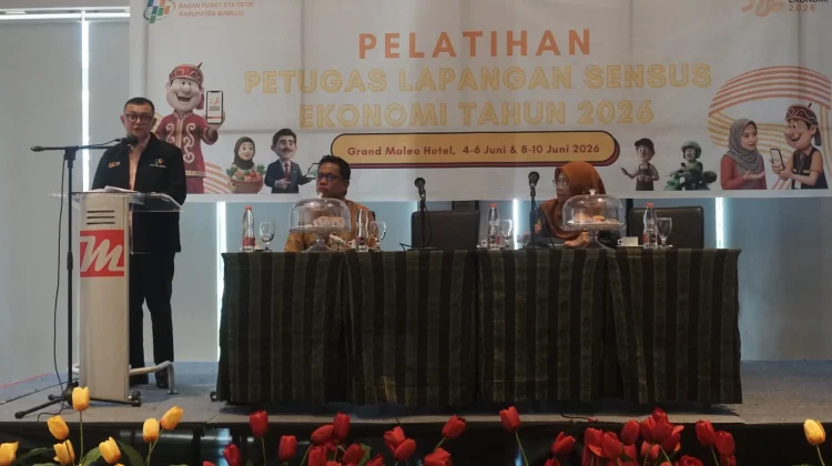 Wabup Mamuju Buka Pelatihan Sensus Ekonomi 2026