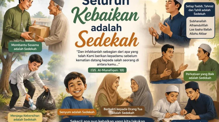 Kebaikan-Kebaikan Sederhana yang Bernilai Pahala Sedekah