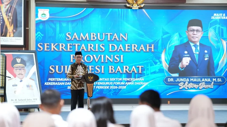 Forum Anak Sulbar Dikukuhkan, Sekda Sulbar Tekankan Kolaborasi Lindungi Anak