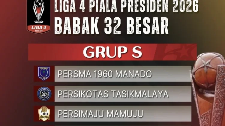 Drawing 32 Besar Liga 4, Persimaju Tergabung di Grup S