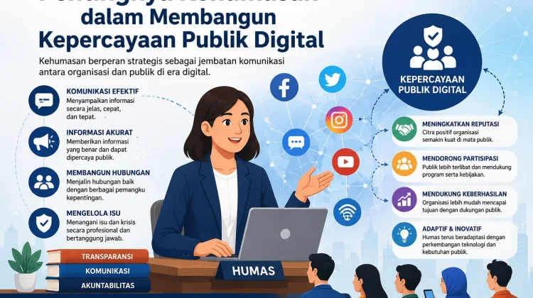 Pentingnya Kehumasan dalam Membangun Kepercayaan Publik Digital