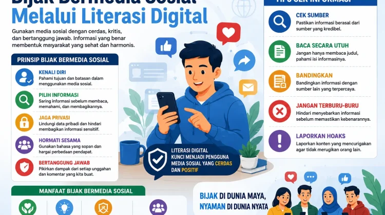 Bijak Bermedia Sosial Melalui Literasi Digital