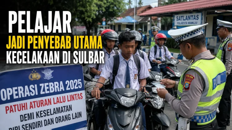 Ditlantas Polda Sulbar: Pelajar Dominasi Angka Kecelakaan