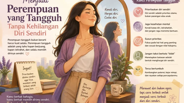 Kunci Utama Perempuan Tangguh, Dimulai dari Diri Sendiri