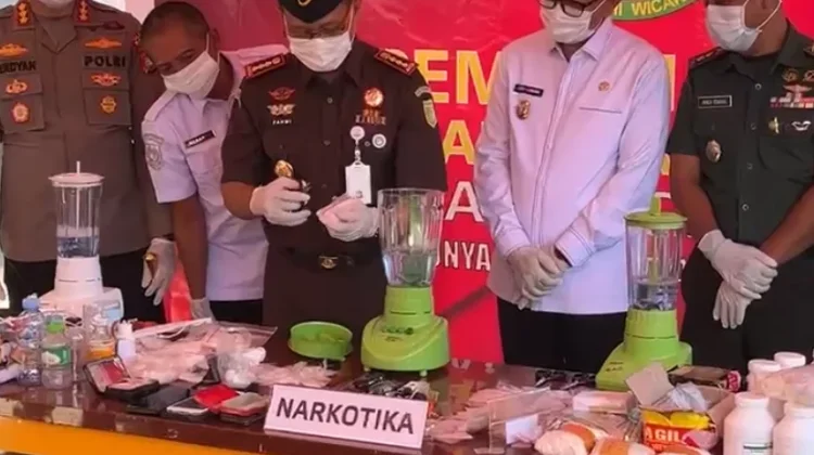 Pemusnahan 362 Gram Sabu, Kapolresta Mamuju: Bukti Aparat Serius Tangani Narkoba