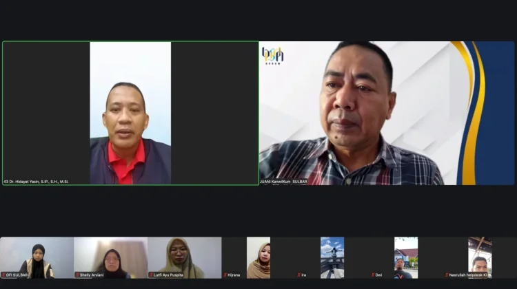 Kanwil Kemenkum Sulbar Dorong Percepatan Perlindungan Kekayaan Intelektual