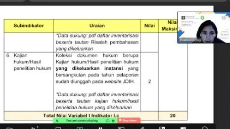 Kanwil Kemenkum Sulbar Tingkatkan Kualitas Pengelolaan JDIH