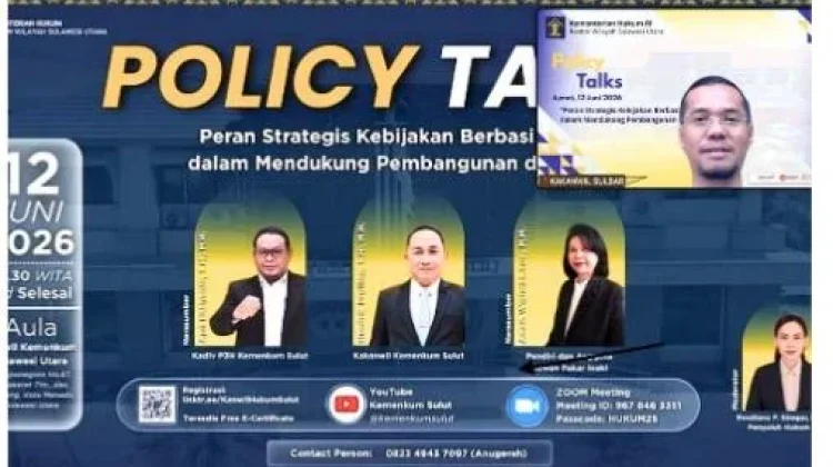Kemenkum Sulbar Harap Analis Kebijakan Hasilkan Kebijakan Tepat Sasaran