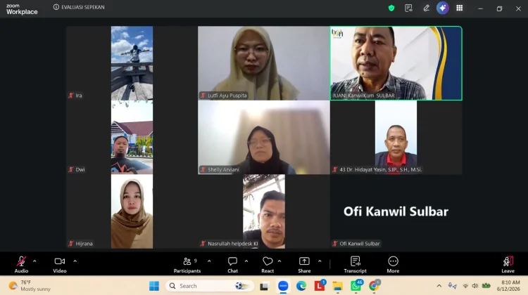 Kemenkum Sulbar Percepat Implementasi Program Kekayaan Intelektual di Daerah