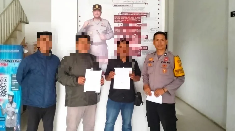 Polsek Mamuju Mediasi Nasabah dan Pegadaian, Berakhir Damai