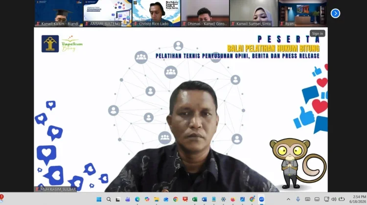 Kanwil Kemenkum Sulbar Dukung Penataan JFPH