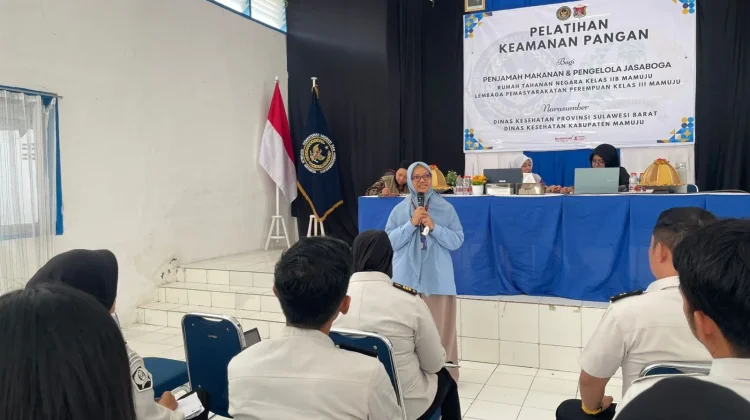 Rutan dan Lapas Perempuan Mamuju Gelar Pelatihan Pangan