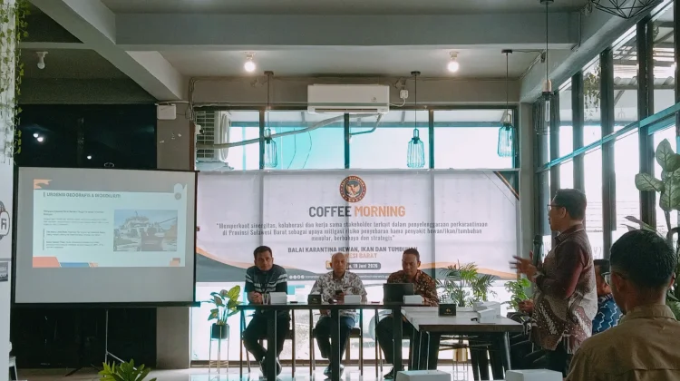 Balai Karantina Sulbar Perkuat Sinergi Atasi Penyebaran Hama Penyakit Hewan