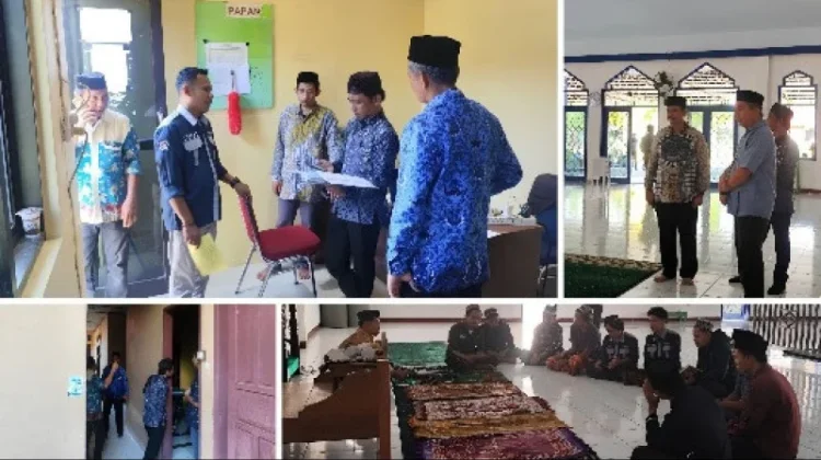 Kemenag Polman Visitasi Ponpes Mahasiswa Unasman