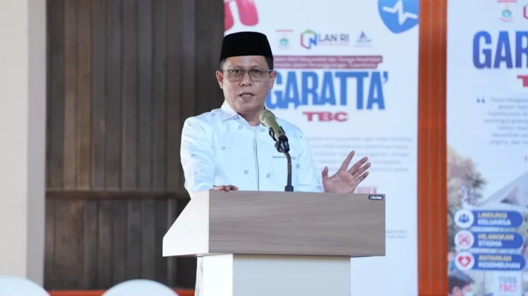 GARATTA TBC Diluncurkan di Majene, Sekda Sulbar Tekankan Peran Masyarakat