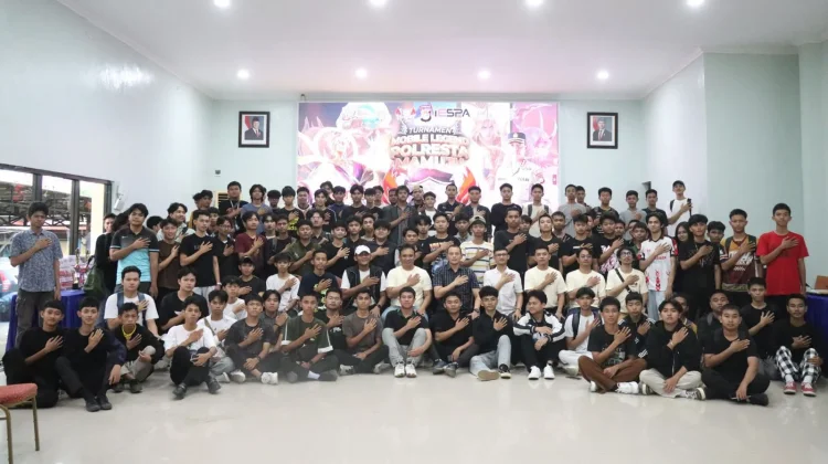 Sebanyak 120 Peserta Ikut Tournamenr E-Sport Polresta Mamuju