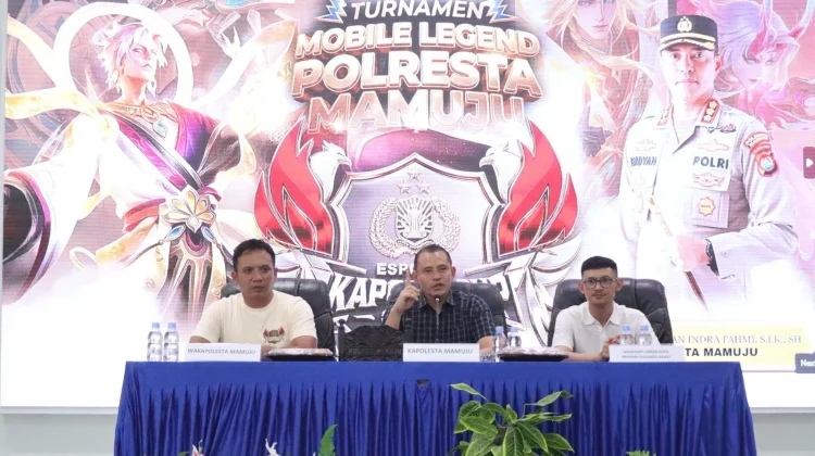 Sebanyak 120 Peserta Ikut Tournamenr E-Sport Polresta Mamuju